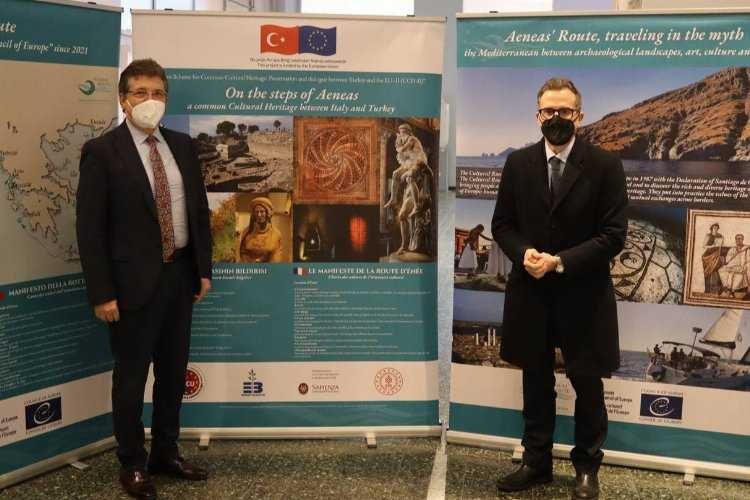 Balıkesir Edremit Belediyesi kültür rotası için İtalyada 
