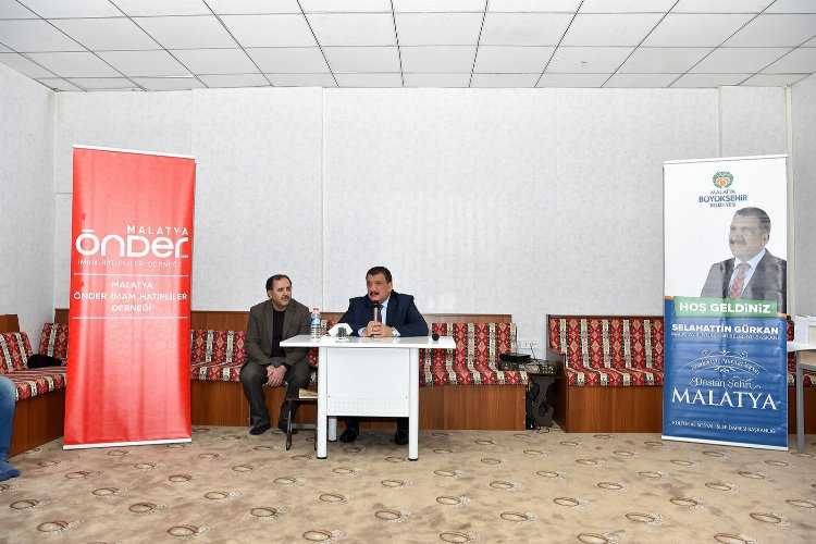 Başkan Gürkandan Malatya Önder İmam Hatiplileri Derneğine ziyaret 