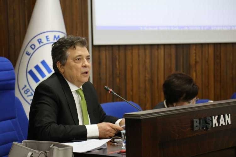 Balıkesir Edremit Belediye Meclisinde gündem görüşüldü 