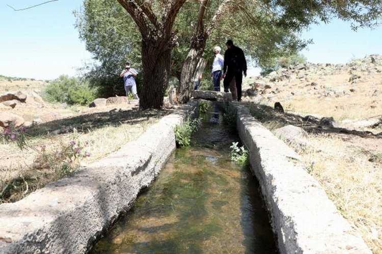 Kayseri Talasın mahzenleri suyuna kavuşuyor