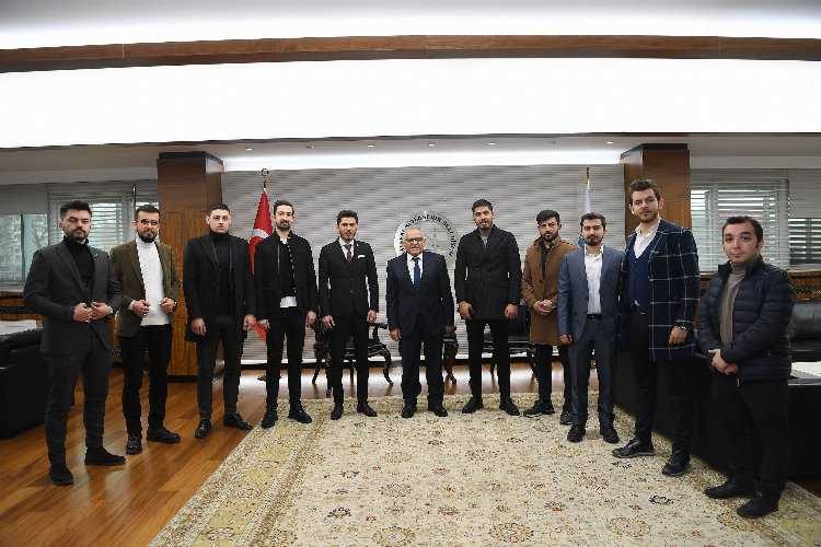 Başkan Büyükkılıça, Genç Tüm Sanayicilerden teşekkür plaketi 