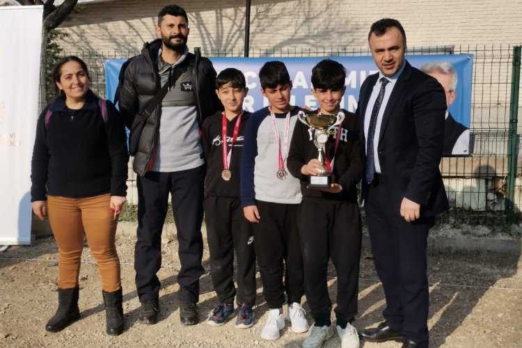Bursa Yıldırım Erdoğan Şahinoğlu Ortaokulu öğrencilerinden Bocce’de büyük başarı