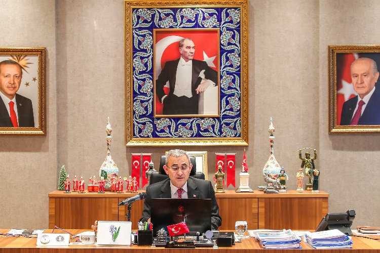 Başkan Işık TÜRSABa Kütahyayı tanıttı 
