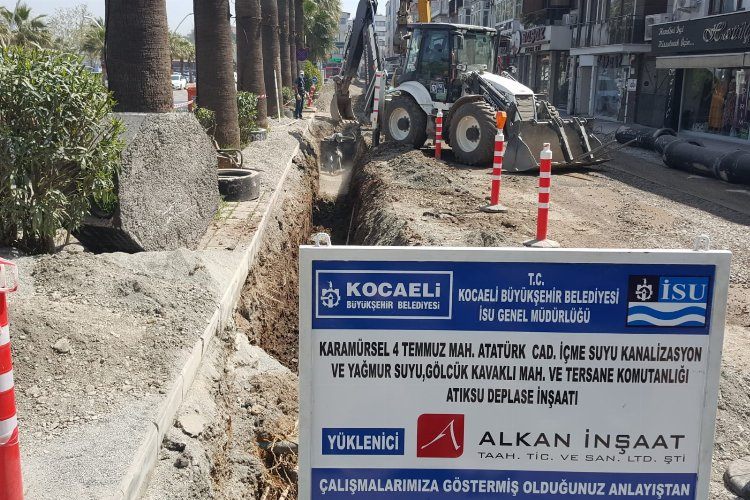 Kocaeli Karamürselde 32,6 milyon TL harcama ve 47,2 km altyapı yatırımı yapıldı 