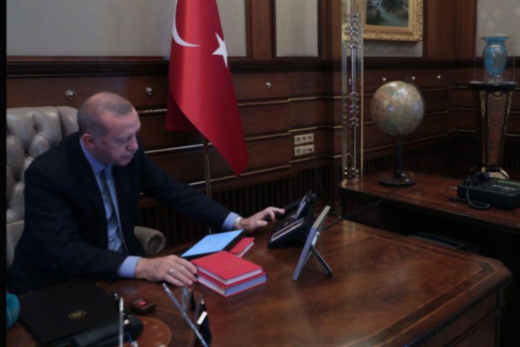 Cumhurbaşkanı Erdoğan iki liderle telefonda bölgesel değerlendirdi