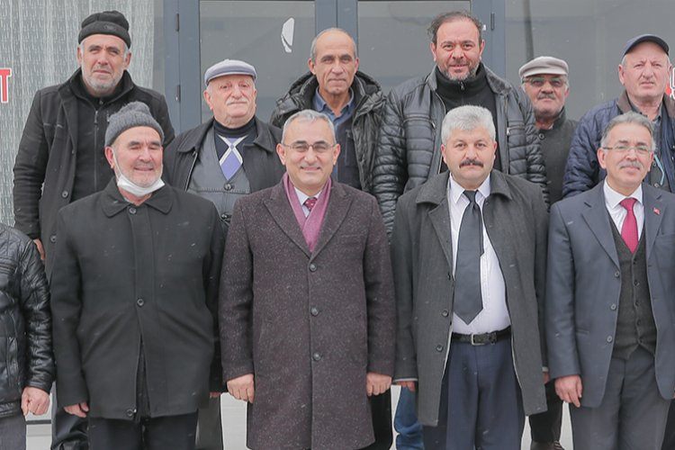 Başkan Işık Kütahyada yeni kurulan HilalKent Mahallesini ziyaret etti