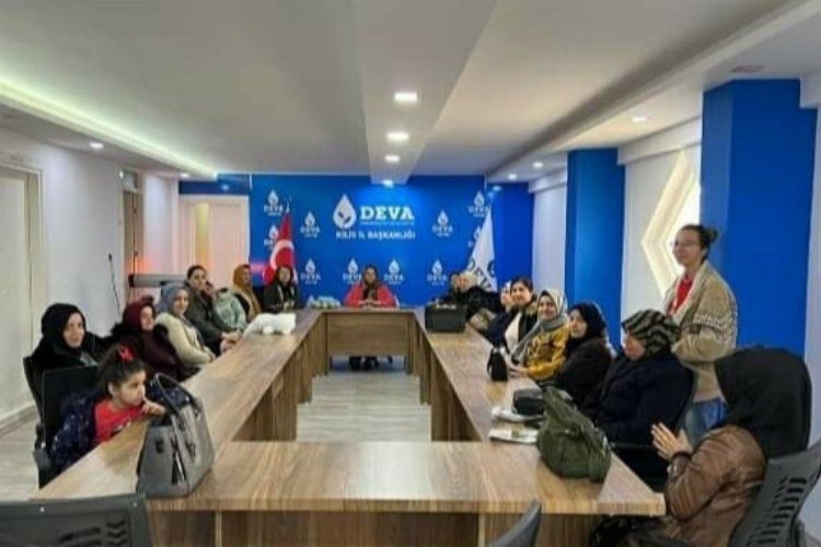 Kiliste DEVAlı kadınlar çalışıyor 