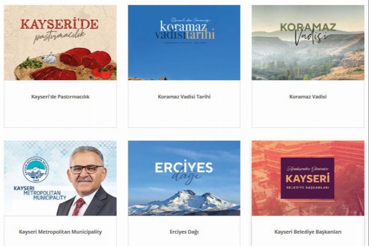 Kayseri Büyükşehirden edebiyat atağı