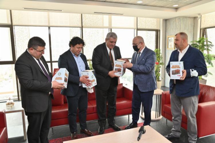 Manisa MYK üyesi Çiftçiden Başkan Ergüne ziyaret
