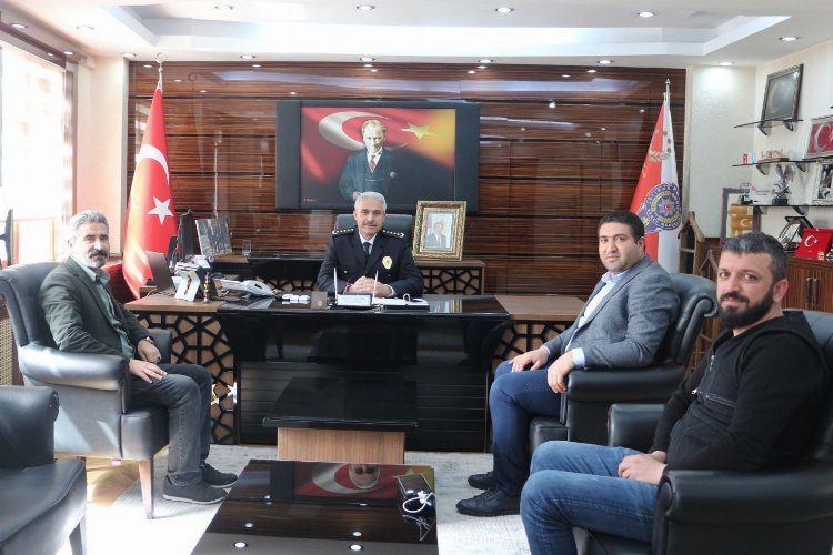 Adıyaman İGC’den İl Emniyet Müdürüne 177. yıl ziyareti