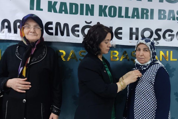 Kahramanmaraşta Gelecek Partili kadınlar iftar yemeğinde buluştu 
