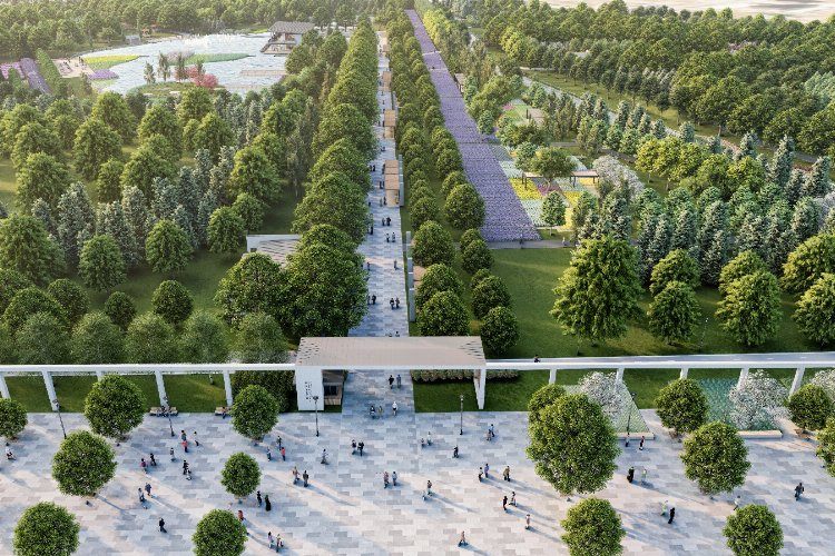 Malatyada 2023 yılında tamamlanacak olan 100.yıl parkının yer teslimi yapıldı