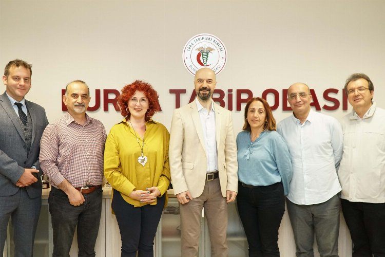 Bursa Tabip Odasında görev bölümü yapıldı