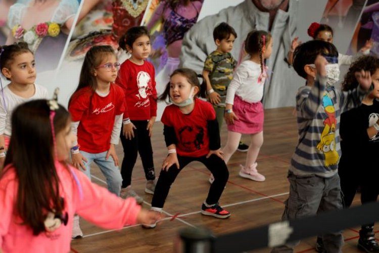 Çocukların Festivalinde doyasıya eğlence 