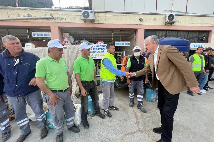 İzmir Narlıderede bayramlaşma 
