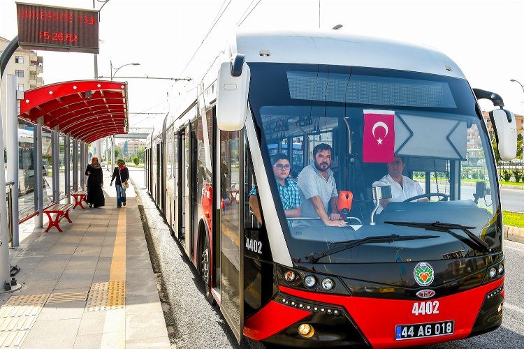Malatyada otobüsler bayramda ücretsiz