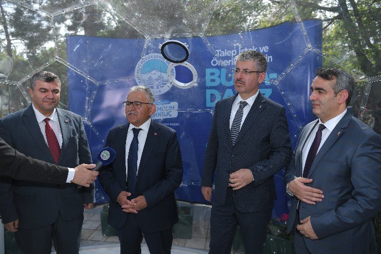 Kayseri Büyükşehirden İletişim Küresi