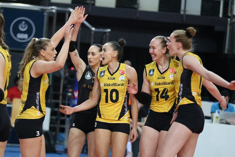 Vakıfbankın Sultanları final durumunu eşitledi