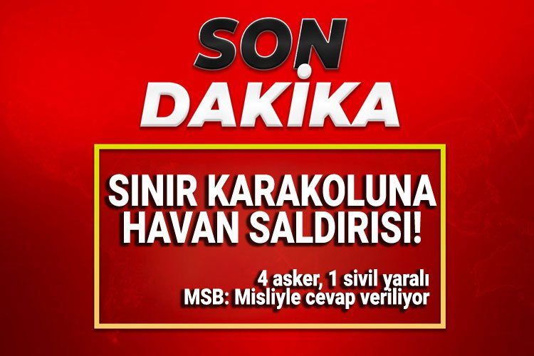 Gaziantep Karkamışa havan saldırısı! 4 asker, 1 sivil yaralı