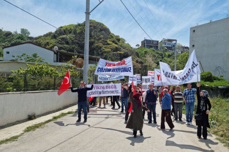 Bursa Mudanyada kırsal sahillerden Yıkımları durdurun sesleri yükseldi