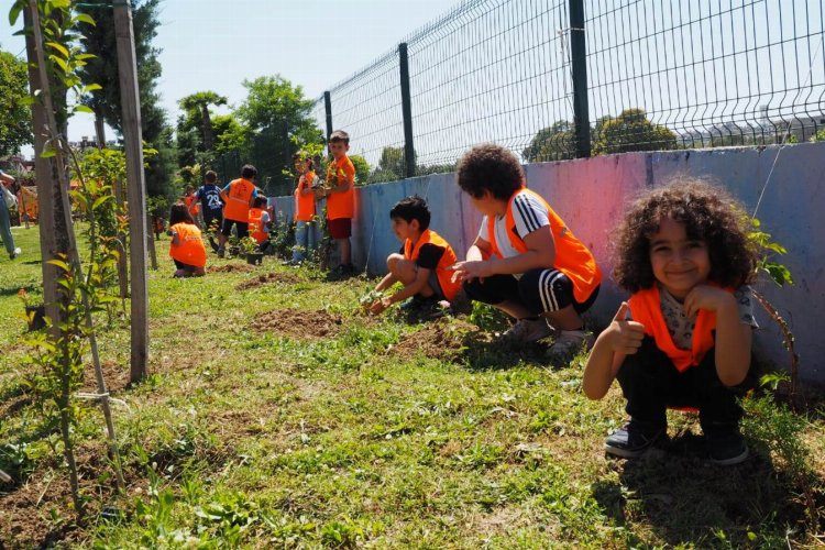 Hatayda çocuklara doğa sevgisi aşılanıyor