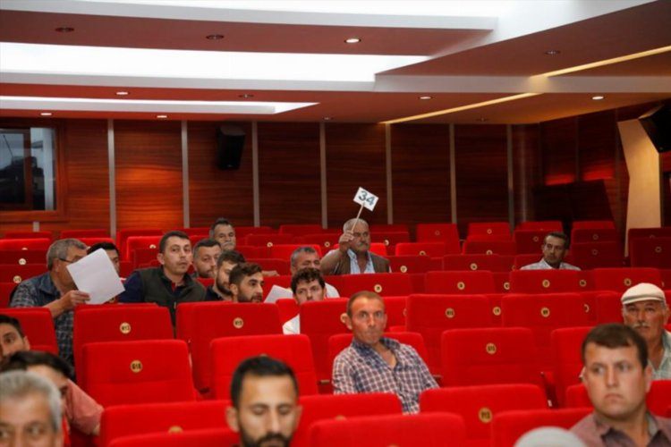Bursa İnegöl Hayvan Pazarının kotra kiralamaları yapıldı 