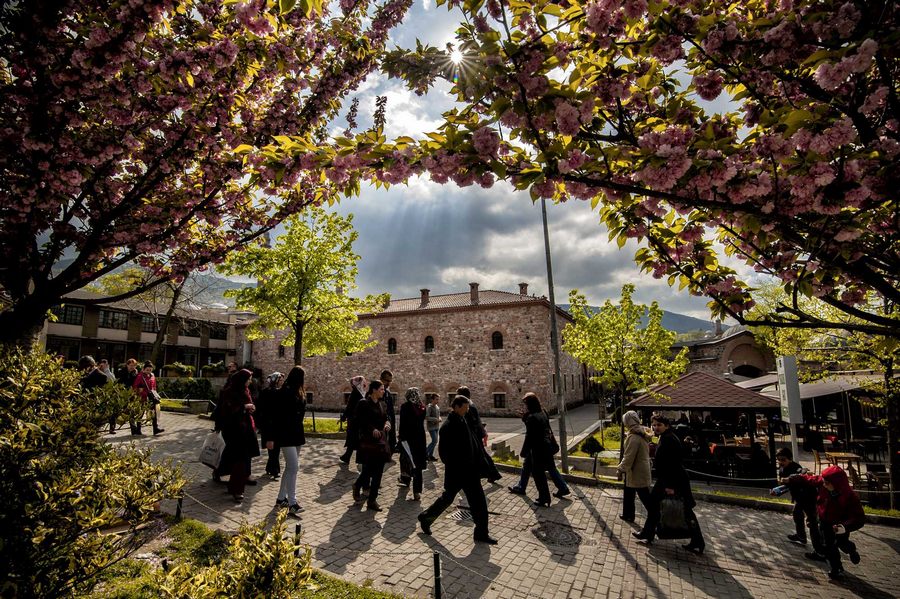 Bursa’nın baharı fotoğrafa yansıyor