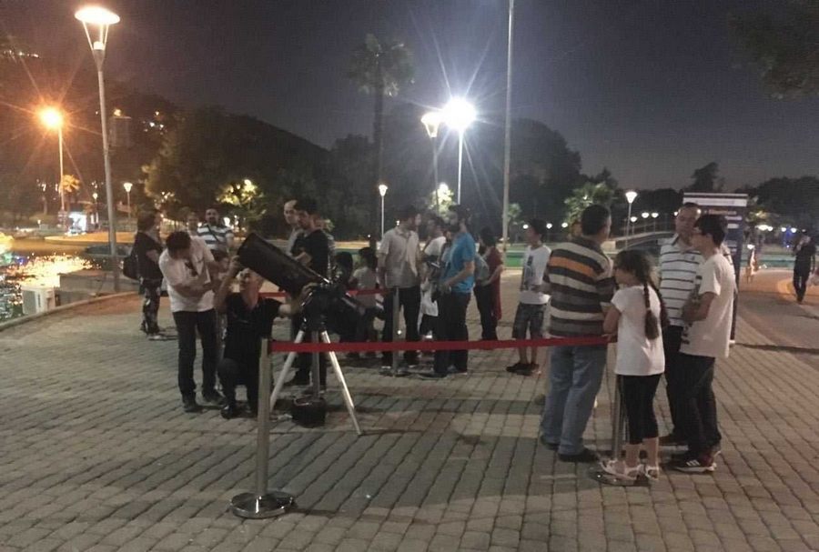 Yüzyılın ay tutulması için Bursa