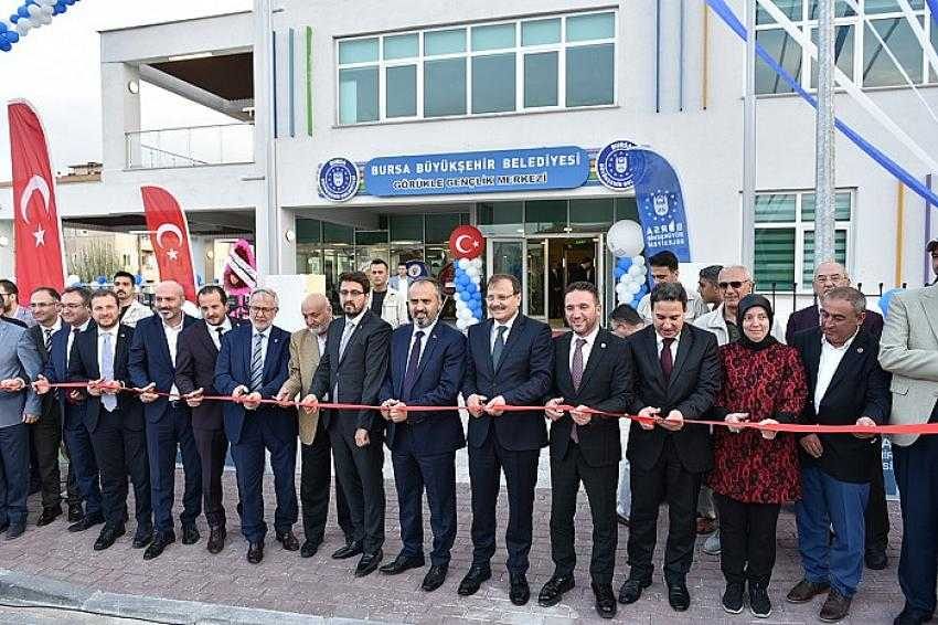 Görükle Gençlik Merkezi, hizmete açıldı