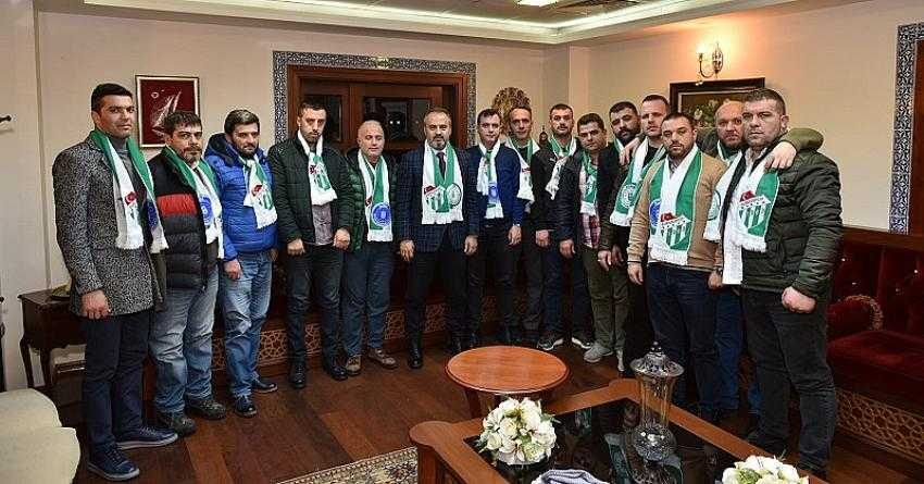 Taraftarlarla Bursaspor buluşması