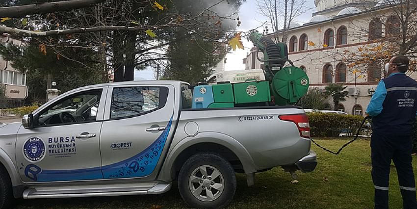 Büyükşehir sinekle mücadelede hız kesmiyor