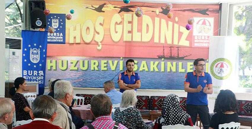 Huzurevi’nde AFAD semineri