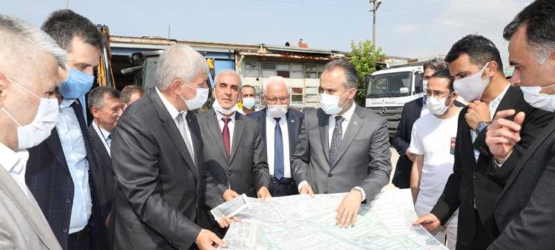 Bursa’nın altyapısı Büyükşehir’le güçleniyor