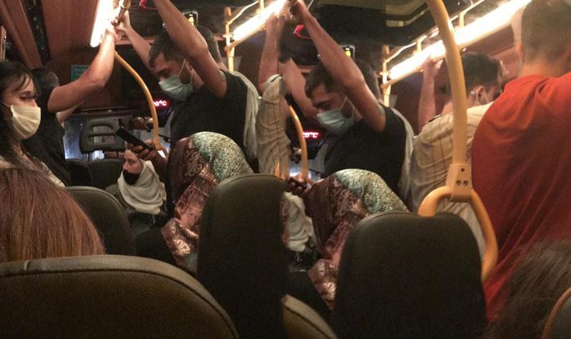O minibüsü Bursa polisi affetmedi