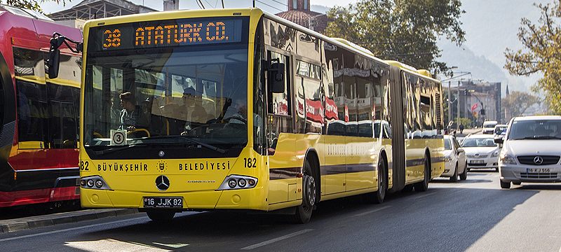 Bursa ulaşımına kısıtlama düzenlemesi
