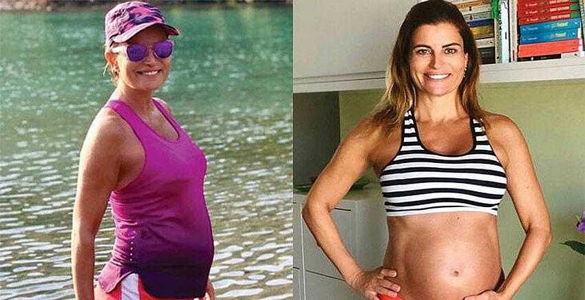 6 aylık hamile olan ünlü sunucu plajda fenalaştı