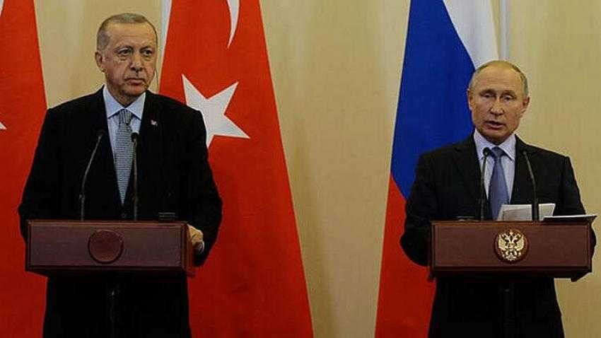Cumhurbaşkanı Erdoğan ile Putin