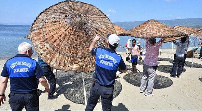 Bursa sahillerinde işgale geçit yok! Tek tek kaldırıldı