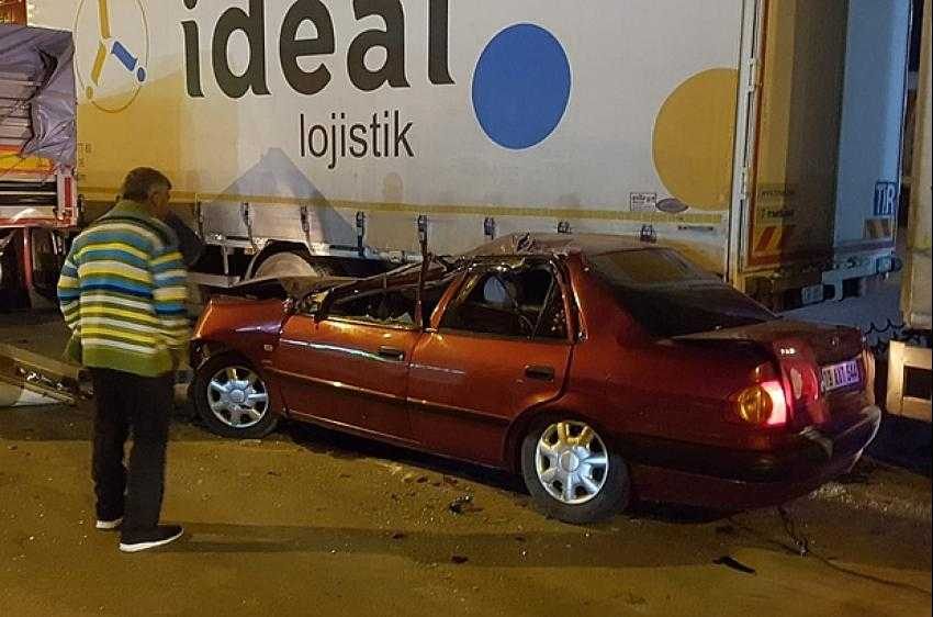 Köpeğe çarpmamak için ani manevra yapan Eski CHP Çorum İl Başkanı Hasan Eray Tüfekçi canından oluyordu