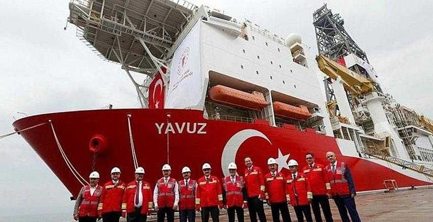 Yavuz gemisi sondaja başladı