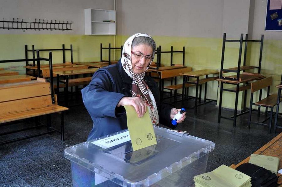 Bursa sandık başında