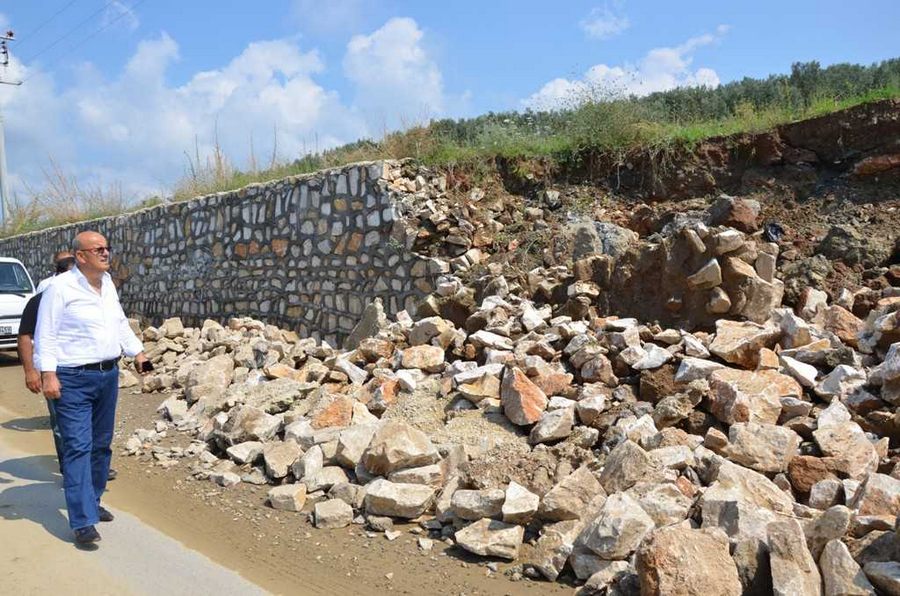 İznik sel sularına maruz kaldı