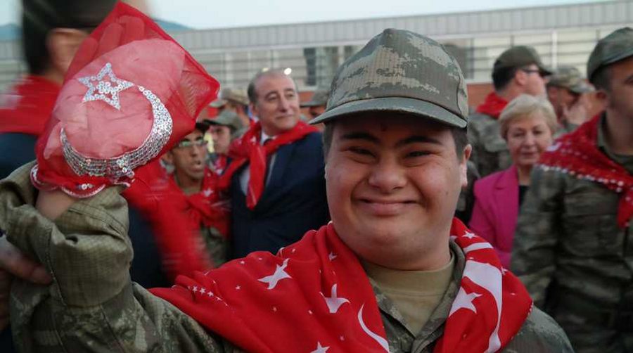Engelli gençler 