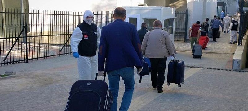 Irak’tan gelen 250 Türk vatandaşı KYK yurduna yerleştirildi