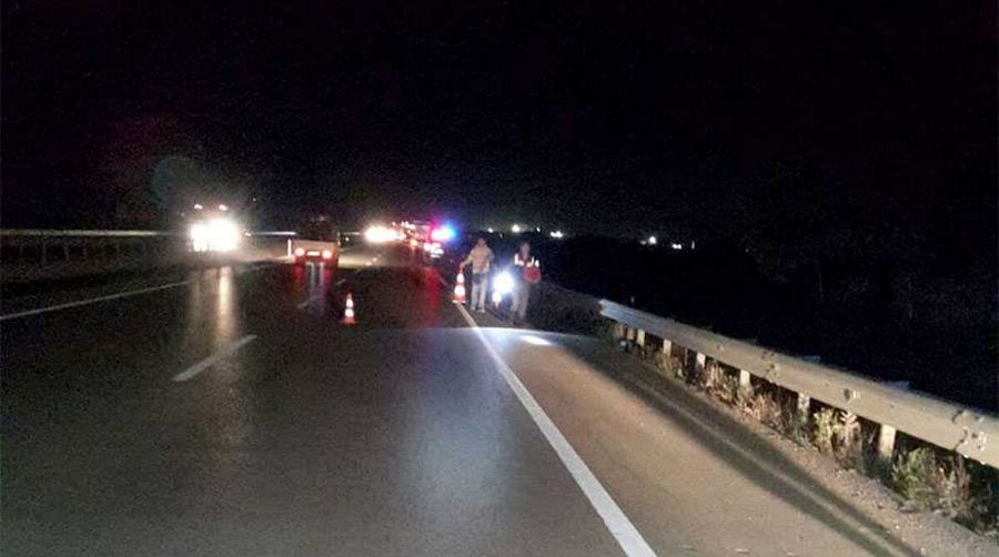 Yolun karşısına geçmek isterken canından oldu
