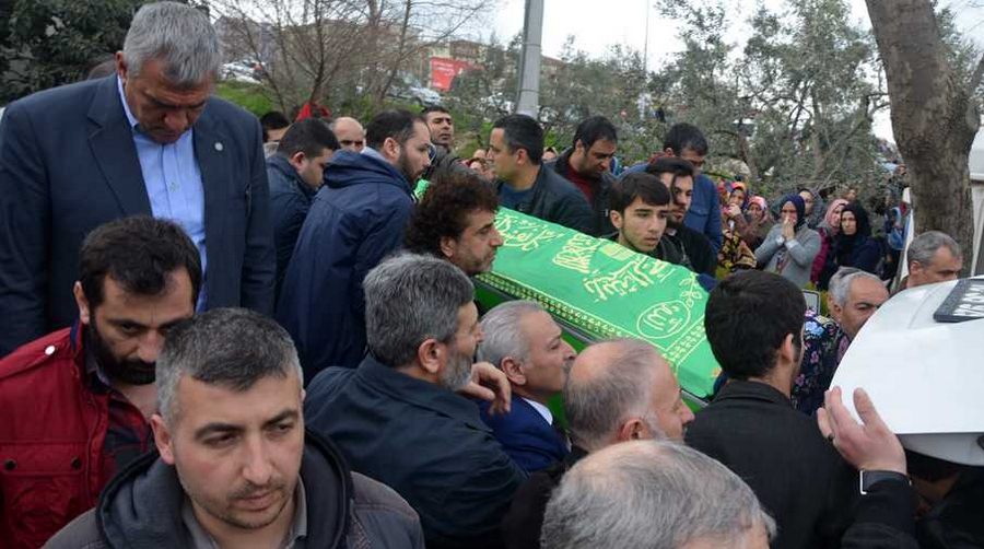Kazada hayatını kaybeden Leyla Çiçek toprağa verildi