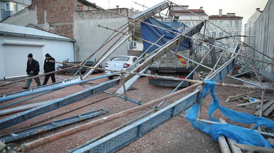 Şiddetli lodos, Bursa