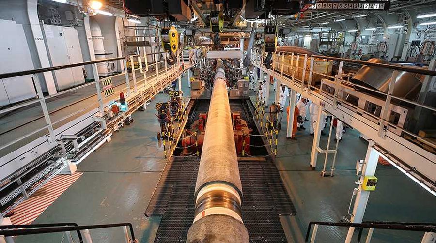 TürkAkım doğalgaz boru hattı Türk kıyılarına ulaştı
