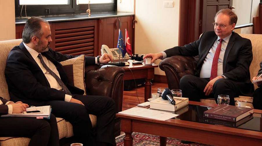 AB Türkiye Delegasyonu Başkanı Berger, Bursa