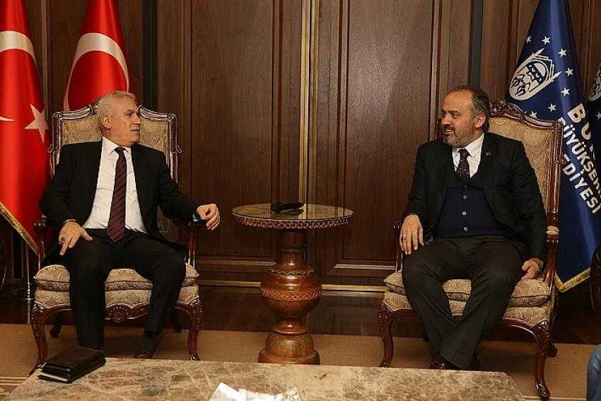 Bozbey’den Aktaş’a ziyaret